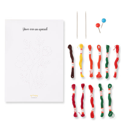 DIY   Embroidery   Card