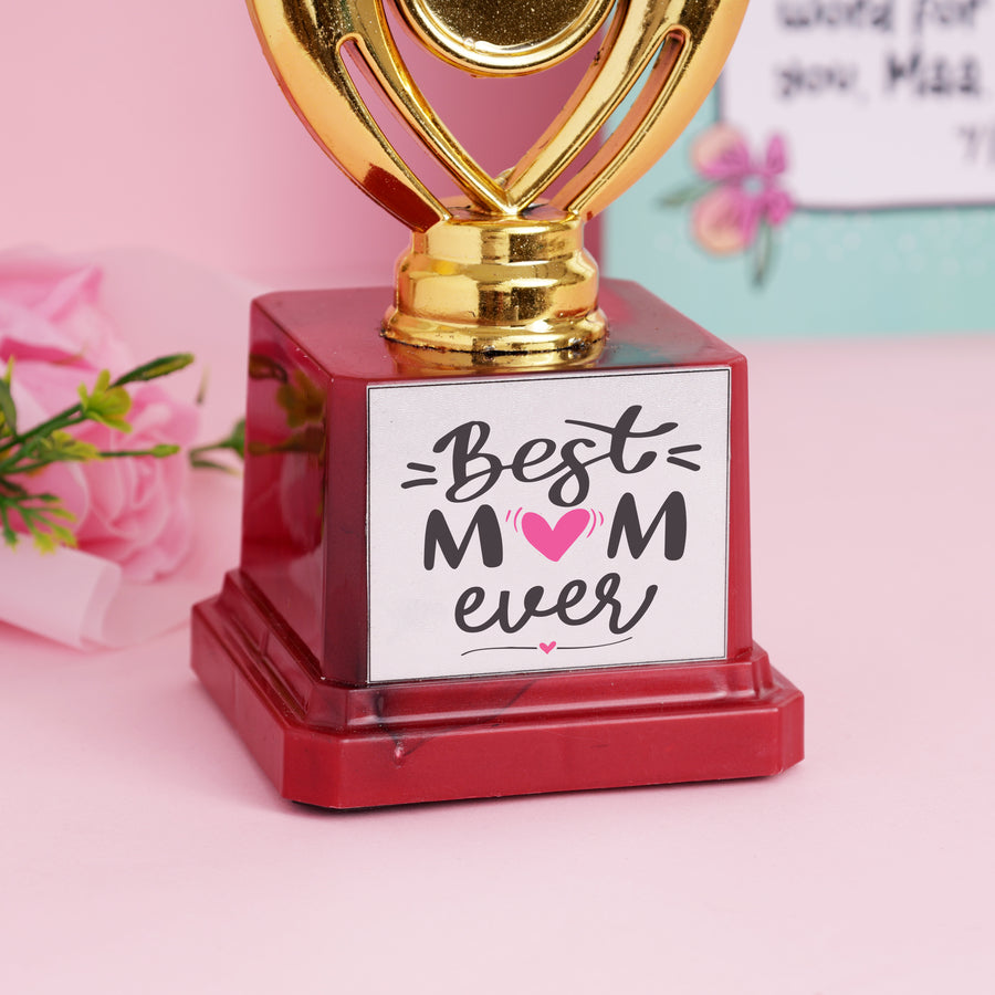 World’s   No.1   Mom   Trophy   Combo
